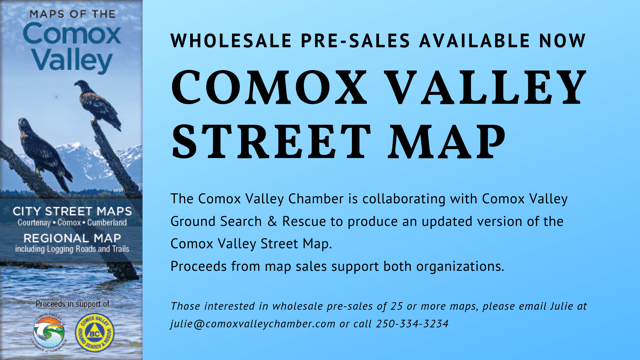 Comox Valley Street Maps for Sale